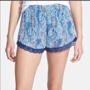 Lush (Nordstrom ) blue lace shorts S